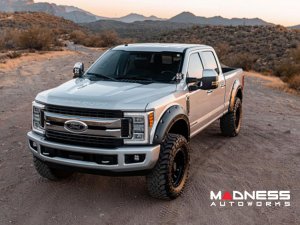 Ford Super Duty Fender Flares - Defender Pocket Flares - Rough Country